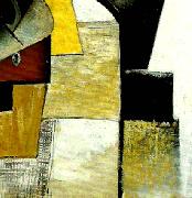 Kazimir Malevich detail of portrait of the composer matiushin, Germany oil painting artist